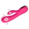 Wibrator Foxshow Silicone różowy 20,4cm MOCNY